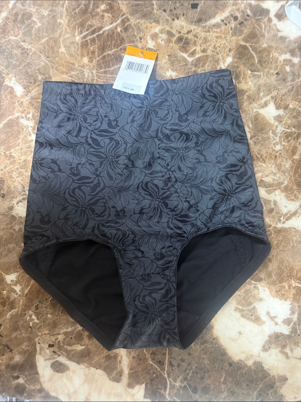 Maidenform Black Tummy-Taming Brief . Small